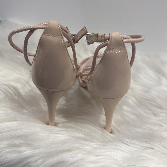 NWT SCHUTZ Pamella Rose Nude Mid Rise Heel SZ 8 - Picture 5 of 5